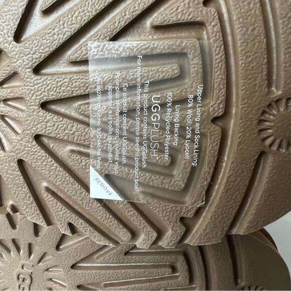 UGG Classic Gem Mini Boots In Chestnut Brown Women Size 5 - Picture 6 of 11